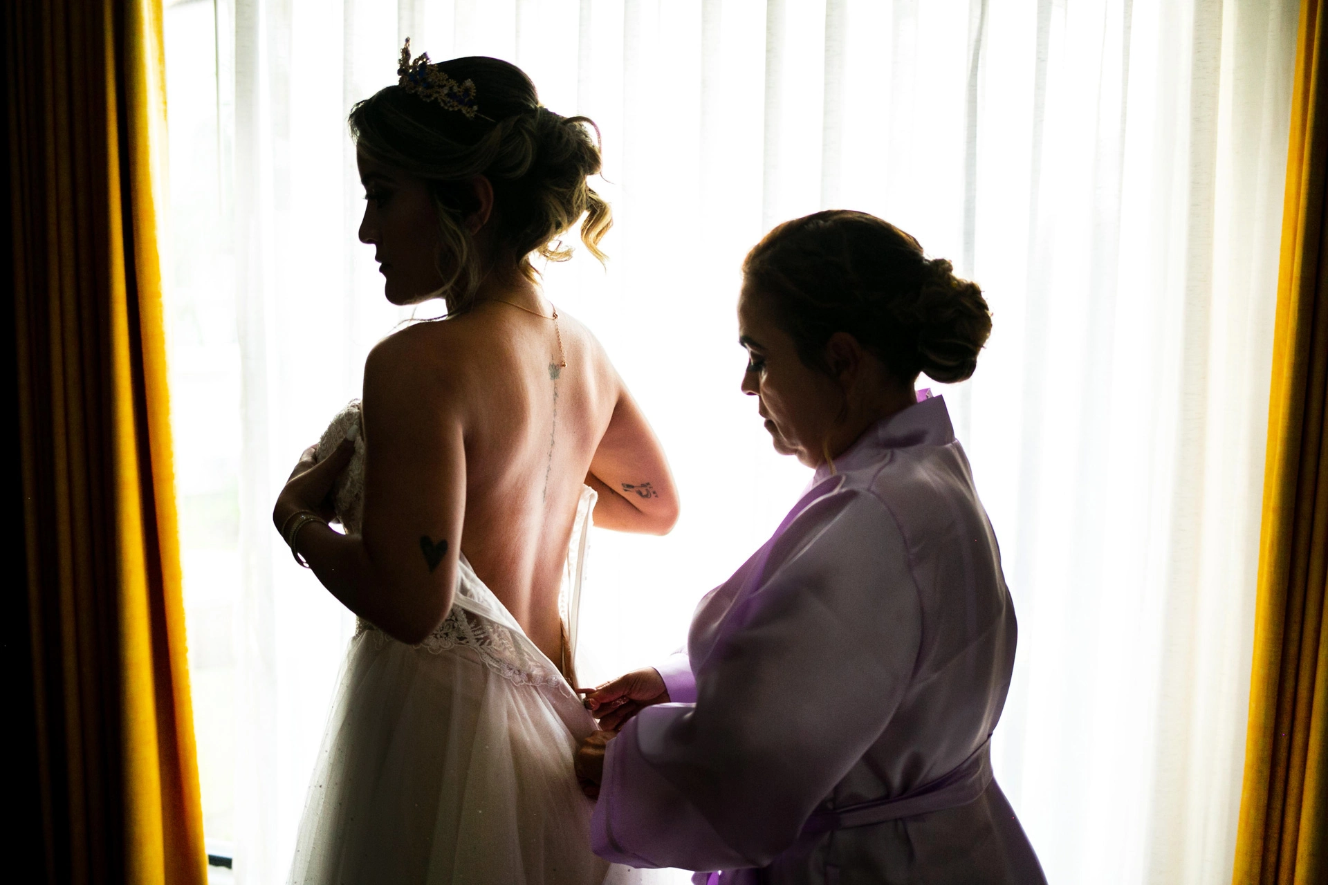 Arreglando a la Novia